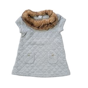 Janie and jack faux fur dress